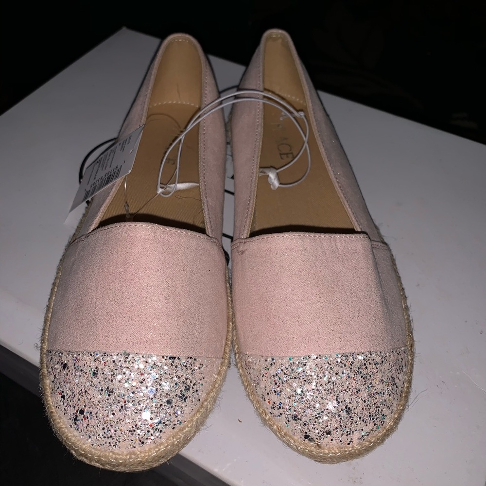 Girls glitter Espadrilles